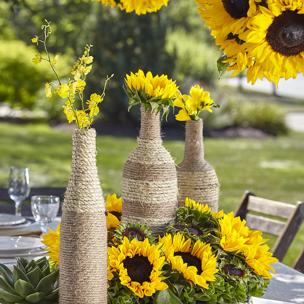 Sublime Garden Centerpiece – LA DEANNE'S FLORIST, Cuthbert GA