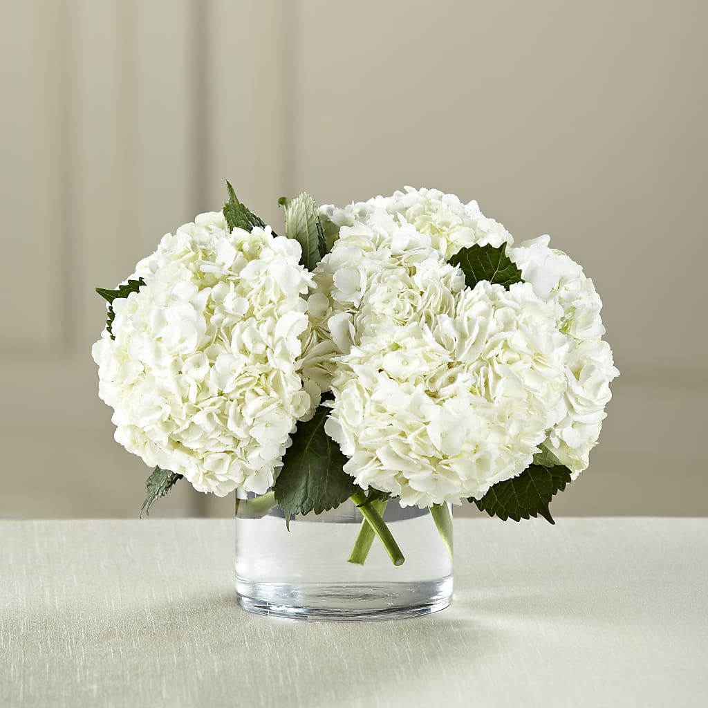White Hydrangea Bouquet – LA DEANNE'S FLORIST, Cuthbert GA