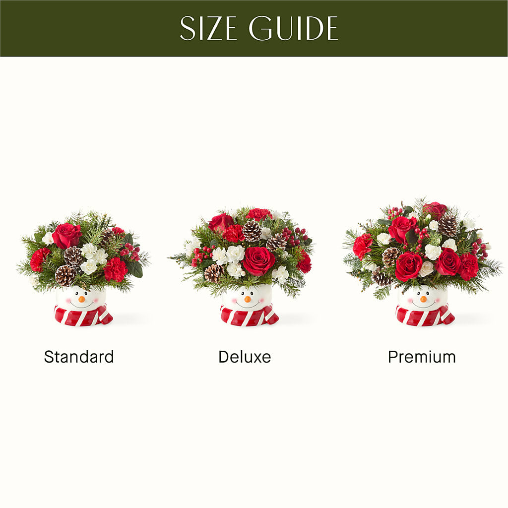 Jolly Snowman Bouquet – LA DEANNE'S FLORIST, Cuthbert GA