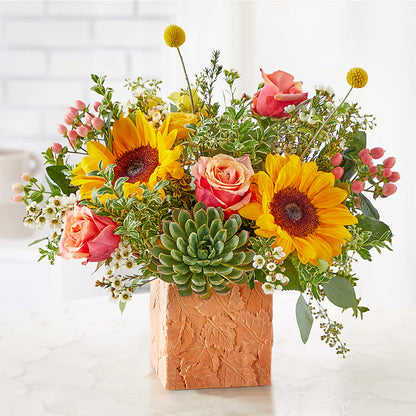 Sunflower Season Bouquet – LA DEANNE'S FLORIST, Cuthbert GA