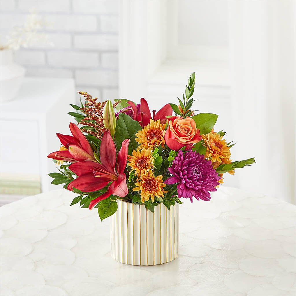 Burgundy Landscape Bouquet – LA DEANNE'S FLORIST, Cuthbert GA