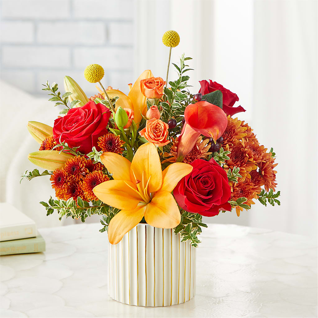 Scarlet Skies Bouquet – LA DEANNE'S FLORIST, Cuthbert GA