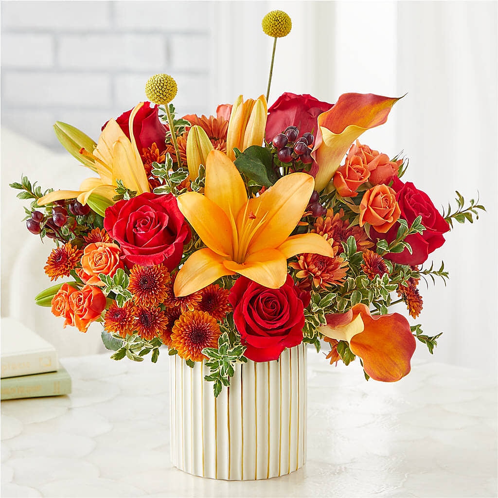 Scarlet Skies Bouquet – LA DEANNE'S FLORIST, Cuthbert GA