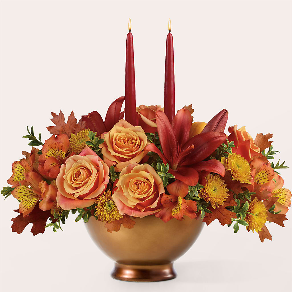 Harvest Table Centerpiece – LA DEANNE'S FLORIST, Cuthbert GA