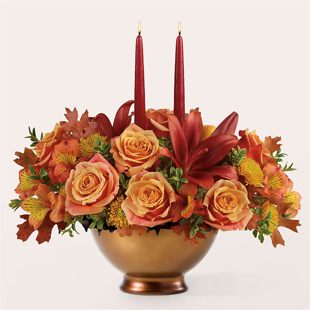 Harvest Table Centerpiece – LA DEANNE'S FLORIST, Cuthbert GA