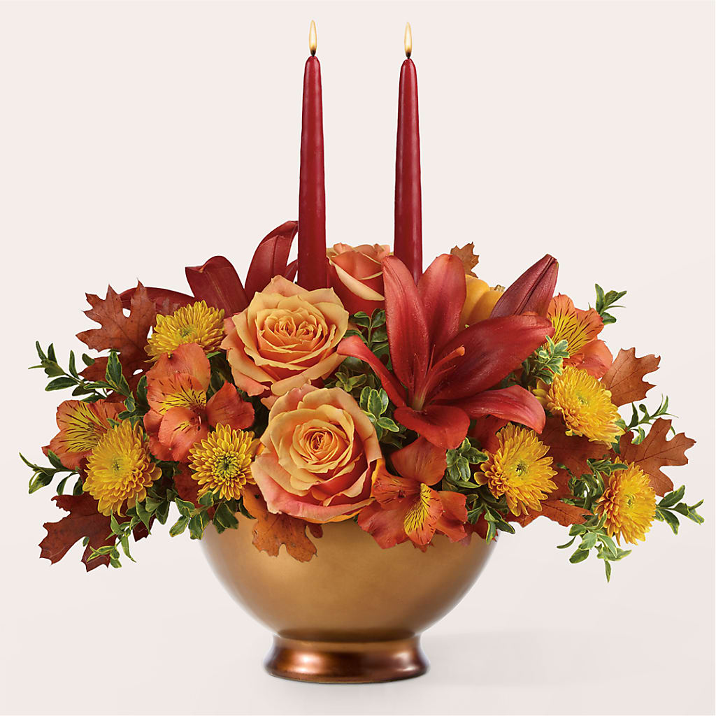 Harvest Table Centerpiece – LA DEANNE'S FLORIST, Cuthbert GA
