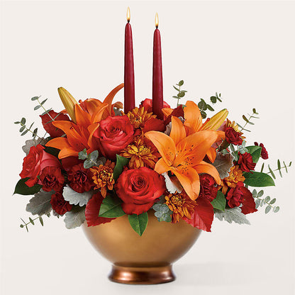 Fruits of Fall Centerpiece – LA DEANNE'S FLORIST, Cuthbert GA