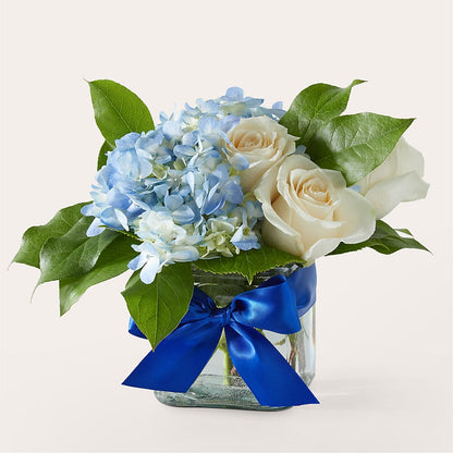 Sky Blue Delight Bouquet – LA DEANNE'S FLORIST, Cuthbert GA