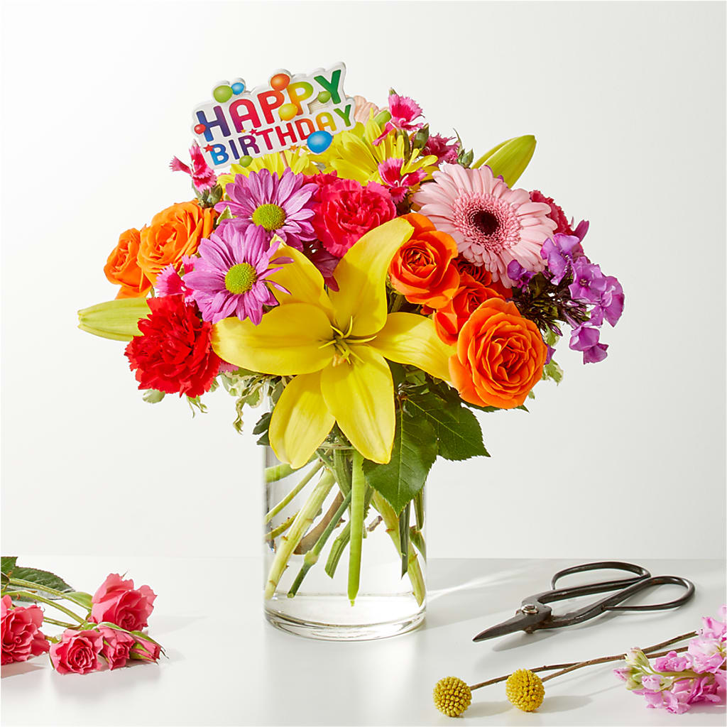 Cue the Confetti - A Florist Original – LA DEANNE'S FLORIST, Cuthbert GA
