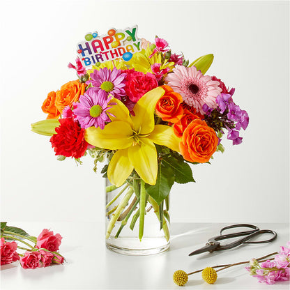 Cue the Confetti - A Florist Original – LA DEANNE'S FLORIST, Cuthbert GA