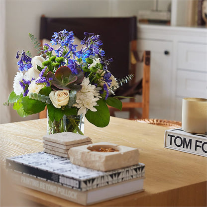 Cerulean Waves Bouquet – LA DEANNE'S FLORIST, Cuthbert GA