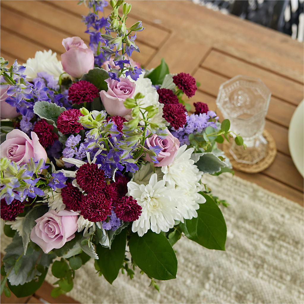 Violet Frost Bouquet – LA DEANNE'S FLORIST, Cuthbert GA