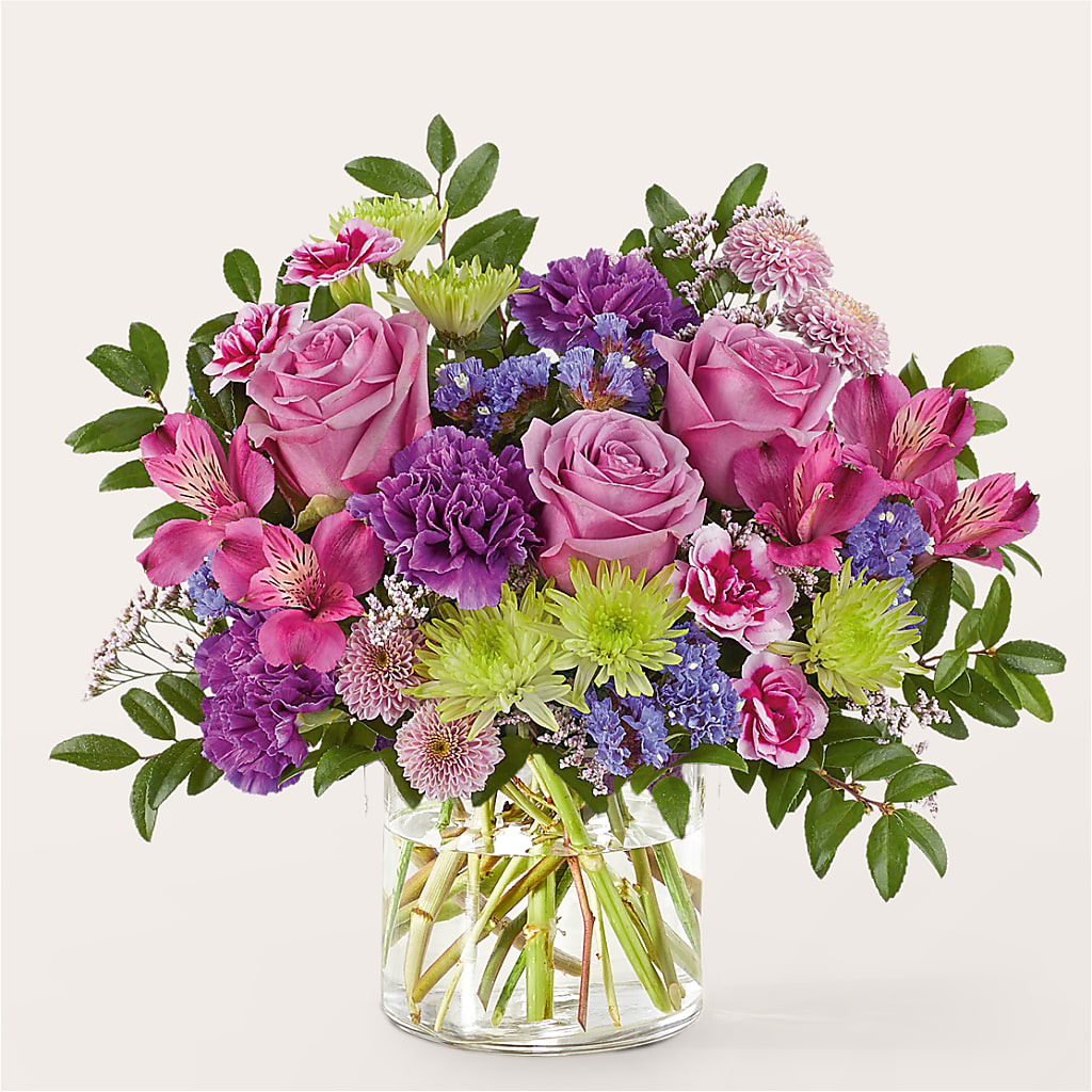 Glass Half Full Bouquet – LA DEANNE'S FLORIST, Cuthbert GA