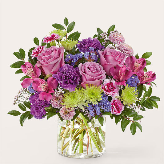 Glass Half Full Bouquet – LA DEANNE'S FLORIST, Cuthbert GA