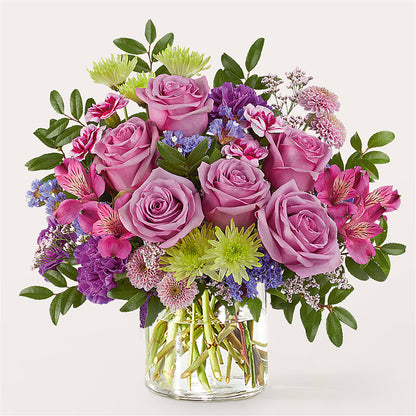 Glass Half Full Bouquet – LA DEANNE'S FLORIST, Cuthbert GA