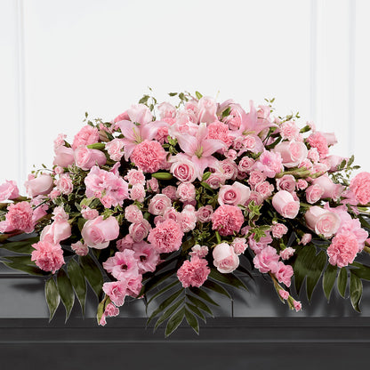 Garden of Comfort Casket Spray (Standard) – LA DEANNE'S FLORIST, Cuthbert GA