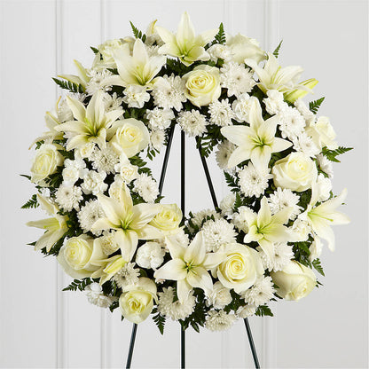 Treasured Tribute Wreath – LA DEANNE'S FLORIST, Cuthbert GA