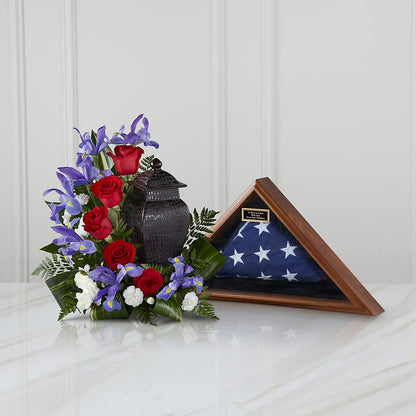 Patriotic Tribute Arrangement – LA DEANNE'S FLORIST, Cuthbert GA