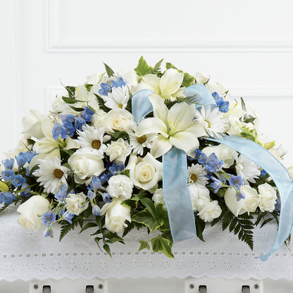 Tender Treasure Casket Spray – LA DEANNE'S FLORIST, Cuthbert GA