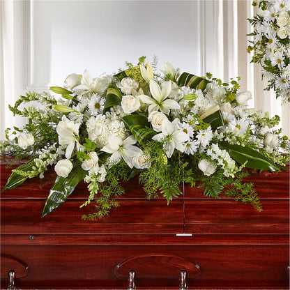Abundance Casket Spray – LA DEANNE'S FLORIST, Cuthbert GA