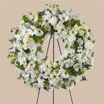Faithful Wishes Wreath – LA DEANNE'S FLORIST, Cuthbert GA