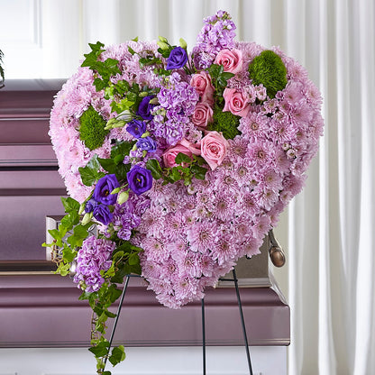 Treasured Love Standing Heart – LA DEANNE'S FLORIST, Cuthbert GA