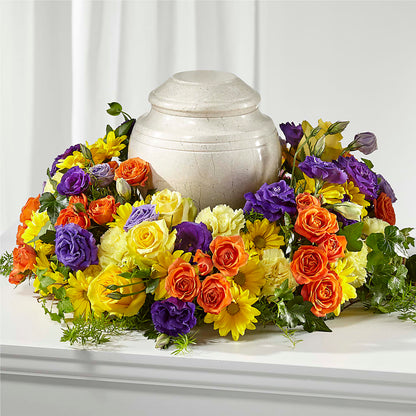 Blossoms of Remembrance Cremation Adornment – LA DEANNE'S FLORIST, Cuthbert GA