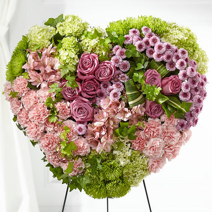 Heartwarming Standing Heart – LA DEANNE'S FLORIST, Cuthbert GA
