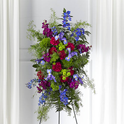 Heavenly Skies Standing Spray – LA DEANNE'S FLORIST, Cuthbert GA