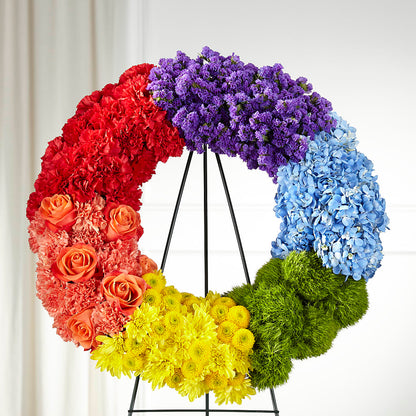 Circle of Love Wreath – LA DEANNE'S FLORIST, Cuthbert GA