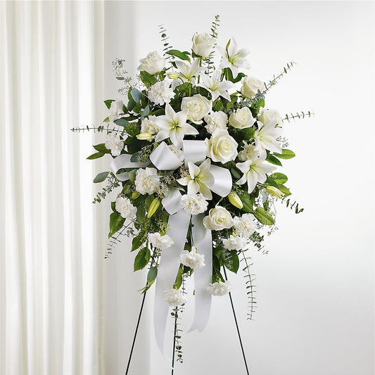 With Care Standing Spray – LA DEANNE'S FLORIST, Cuthbert GA