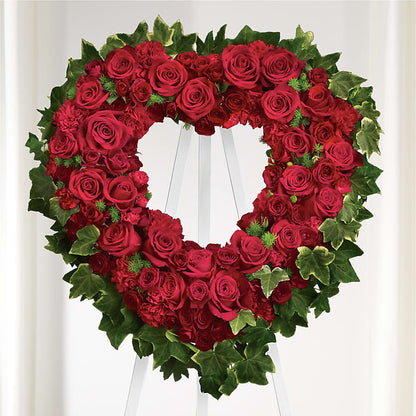 Wholehearted Standing Spray – LA DEANNE'S FLORIST, Cuthbert GA