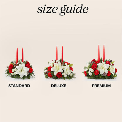 Seasonal Festivities Centerpiece – LA DEANNE'S FLORIST, Cuthbert GA