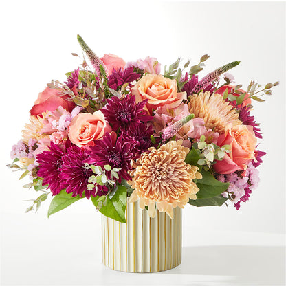Berry Cobbler Bouquet with Ivory Vase – LA DEANNE'S FLORIST, Cuthbert GA
