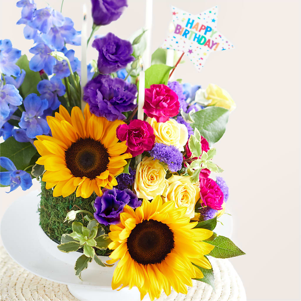Star of the Day Floral Cake – LA DEANNE'S FLORIST, Cuthbert GA