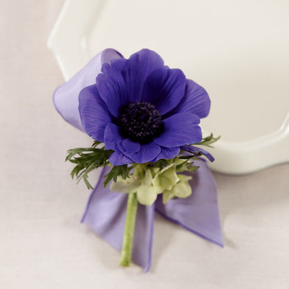 Purple Passion Boutonniere – LA DEANNE'S FLORIST, Cuthbert GA