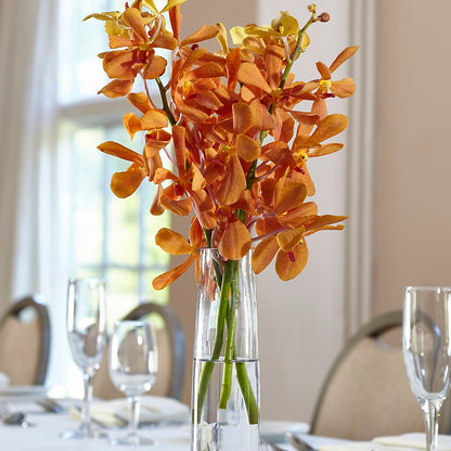 Orange Mokara Bud Vase – LA DEANNE'S FLORIST, Cuthbert GA
