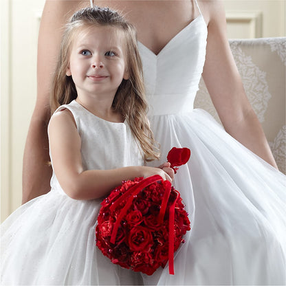 Pure at Heart Flower Girl Arrangement – LA DEANNE'S FLORIST, Cuthbert GA